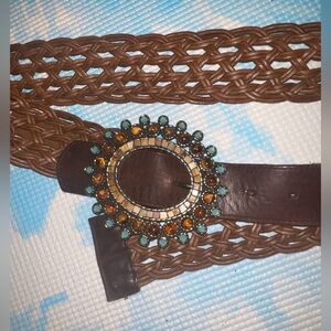 Women’s Brown Leather Belt